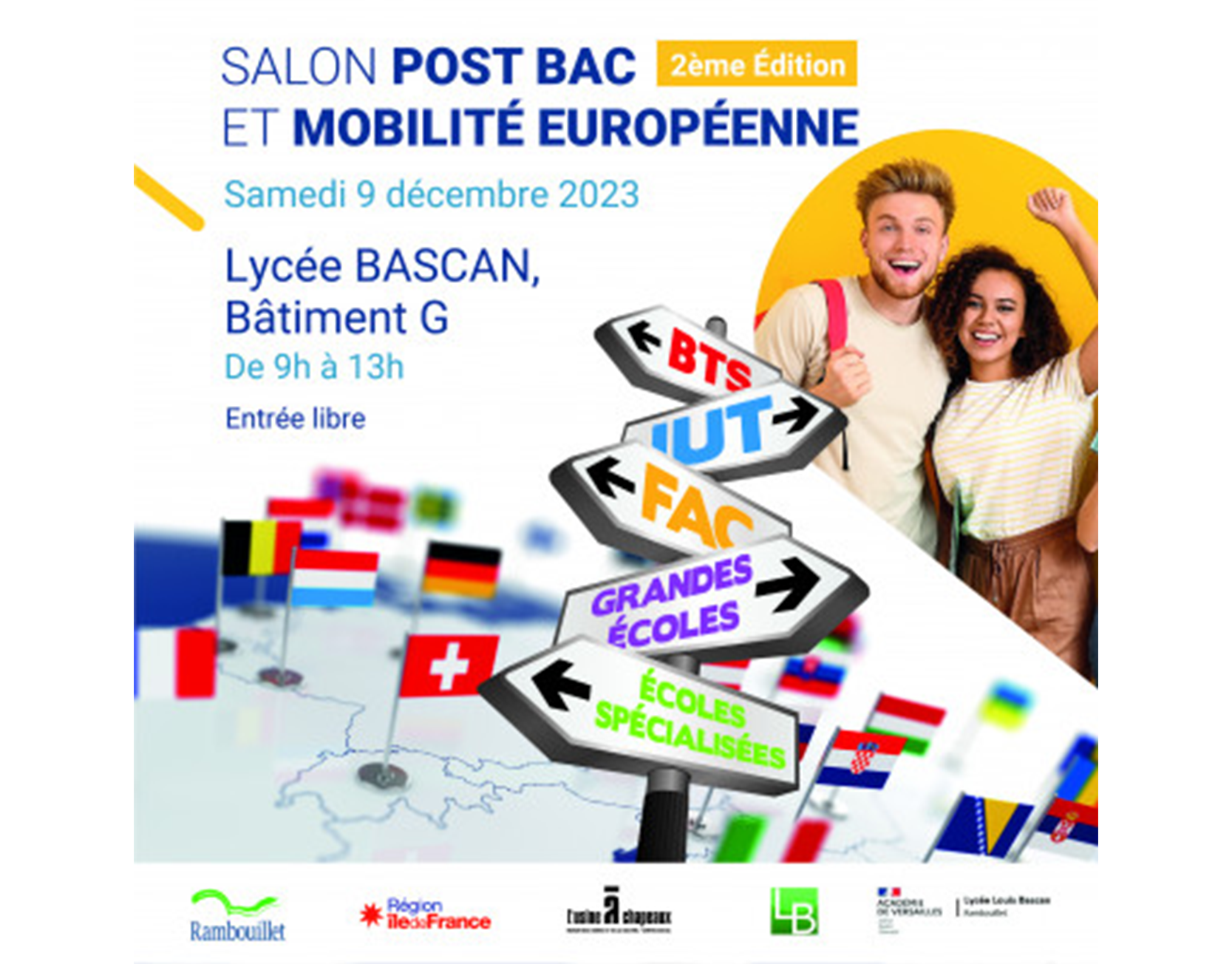 Salon post bac et mobilité européenne