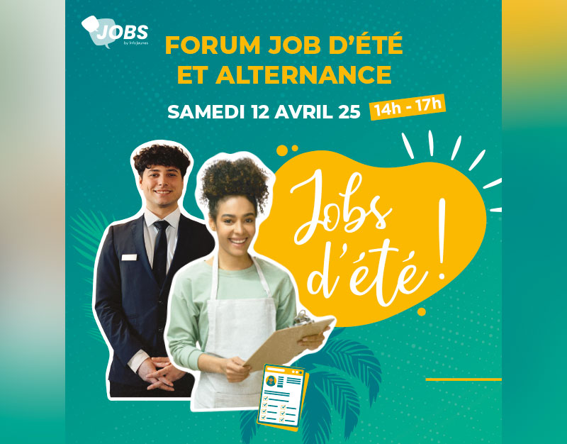 Forum job d’été et alternance : samedi 12 avril